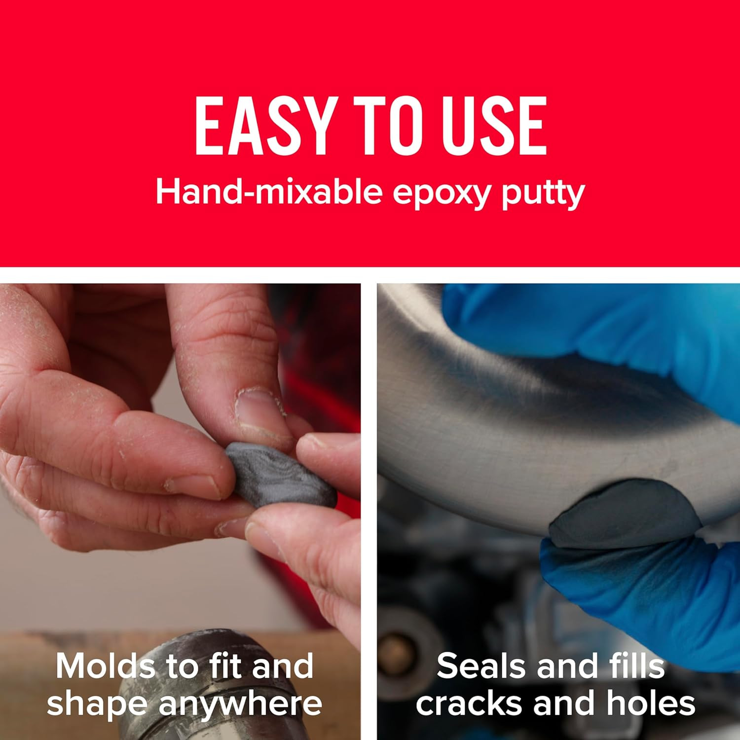 8297 Highheat 500 Degree Epoxy Putty Stick - 2 Oz. , Grey