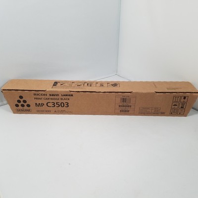 Ricoh MP C3503 Black Print Cartridge 841813 EDP Code 841813 EAN 4961311933776