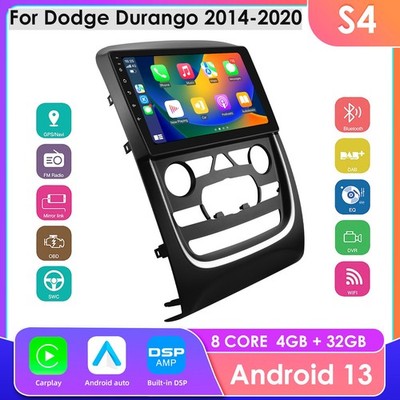 For Dodge Durango 2014-2020 GPS Navi Android 13 Car Stereo Radio Carplay DSP BT5