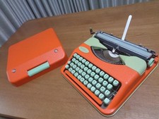 Hermes Baby Typewriter AZERTY French Layout Custom Pop Color Fully Working thumbnail