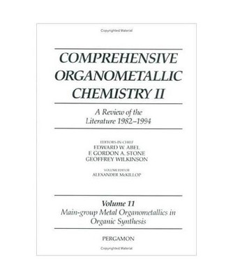 Comprehensive Organometallic Chemistry II, Volume 11: Main-Group Metal Organomet