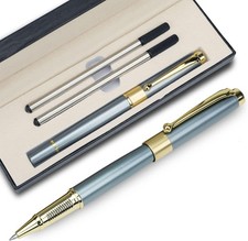 Ballpoint Pen Black Refill,Luxury Ballpoint Line width 0.5mm, Ball Pen Set for