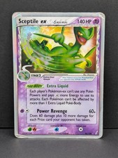 Sceptile EX 96/100 Crystal Guardians Holo Rare vintage Pokemon TCG delta HP