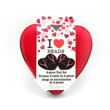 BeadSmith  Heart Case Tool Set 4 pcs 