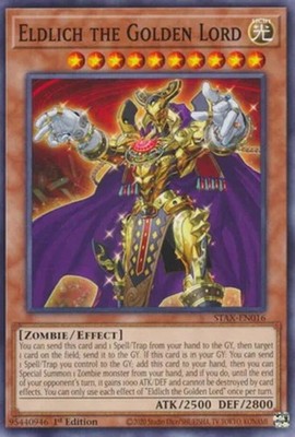Eldlich the Golden Lord - STAX-EN016 - Common - 1st Edition - Near Mint