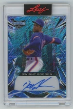 Dwight Gooden 2023 Leaf Vibrance Auto /12 #BA-DG1