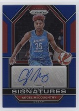 2023 Panini Prizm WNBA Signatures Blue 34/49 Angel McCoughtry #SG-AMC Auto b8h