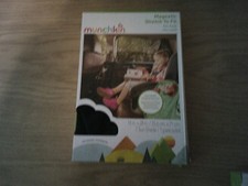 Munchkin Brica Magnetic Stretch To Fit Car Sun Shade 14x28 NIB Black