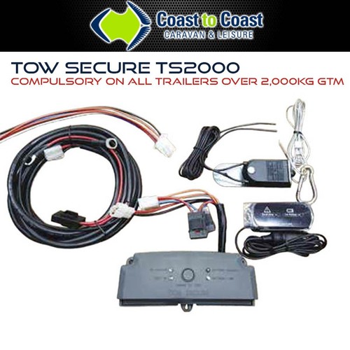 Tow Secure TS2000 50 to 400kg Gauge Display Towing Caravan RV Motorhome Camping - Picture 2 of 2