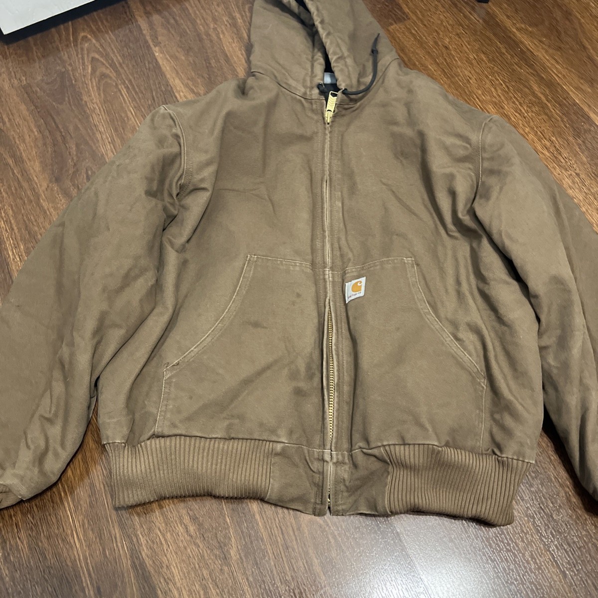 Carhartt Jacket Brown J140-205 Sz Xl Made In USA Insulated | eBay