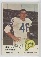 1961 Fleer Les Richter #106 HOF 2u3