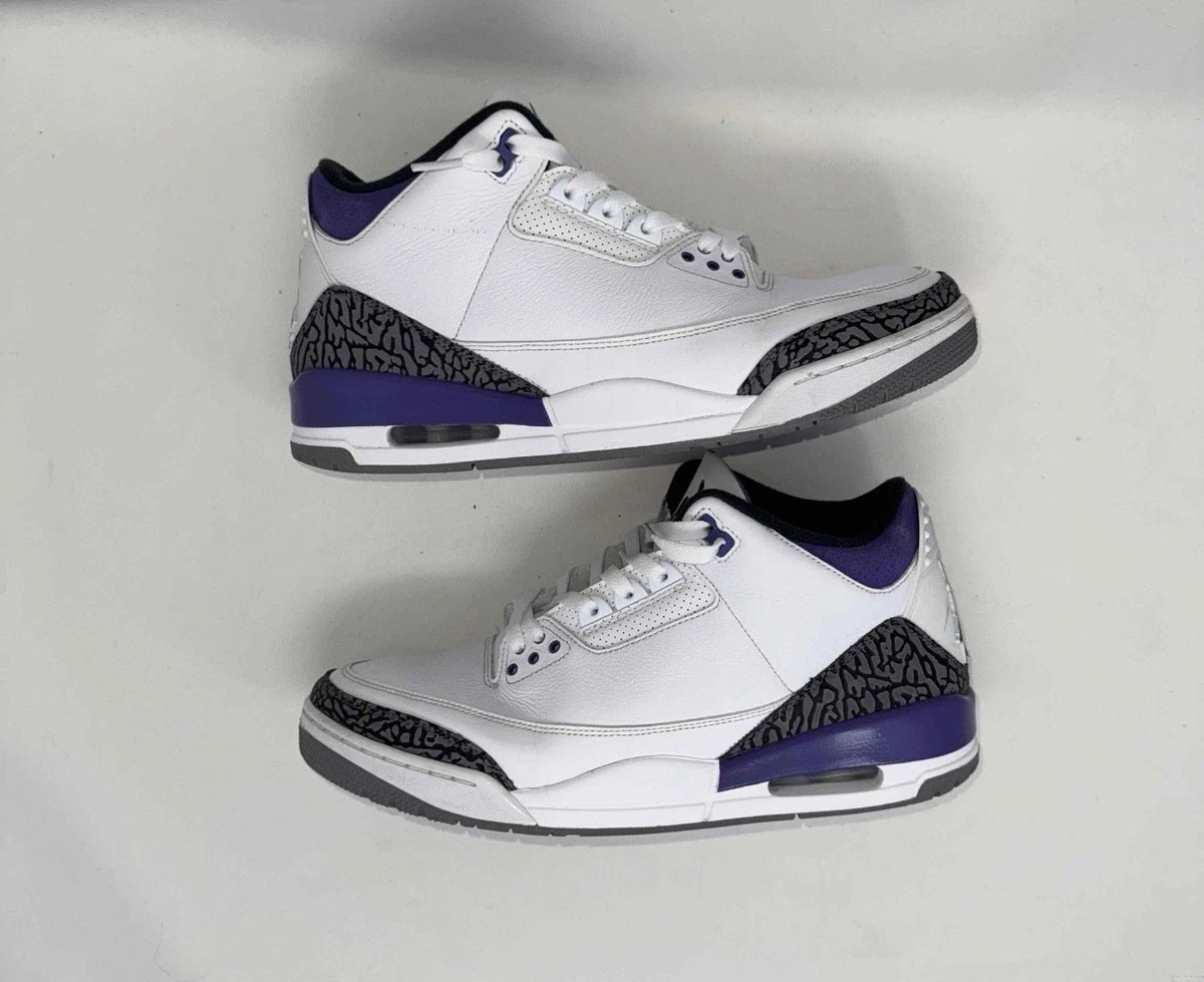 Jordan 3 Retro Mid Dark Iris | eBay