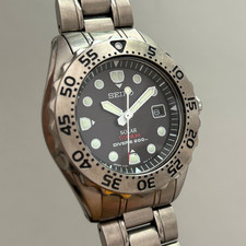 Seiko Prospex V147-0AG0 Solar Titanium Diver 200m Men s Watch