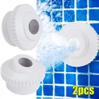 Universal Swimming Pool Nozzle Pool Spout Fitting Spa 180° Return Jet Nozzle