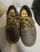 Dr. Martens 8053 Brown Leather Lace-Up Sneake...