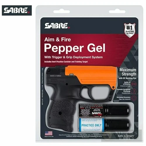 Sabre Aim & Fire Pepper Gel Trusted by Police made by Walther Fast ship!