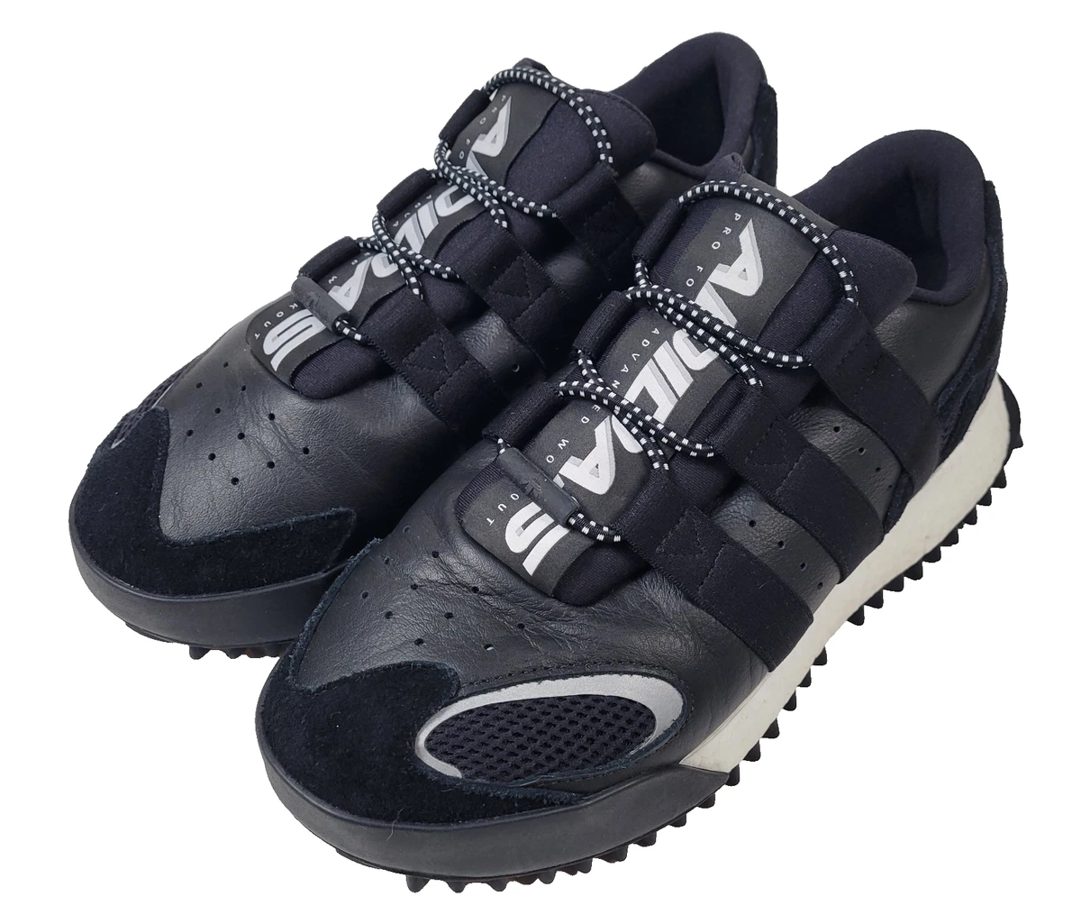 【新品未使用】adidas × ALEXANDER WANG BLACK M Adidas x Alexander Wang Run Sneakers | Black | FARFETCH CA