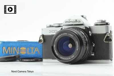ミノルタ MINOLTA XD シルバー MD 50mm F/1.8 カメラ ミノルタ MINOLTA XD シルバー MD 50mm F/1.8