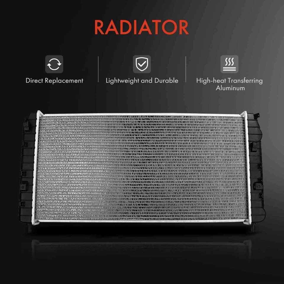 Radiador de aluminio para Cadillac DTS Buick Lucerne 2006-2011 V8 4,6 L AT automático Foto 2 de 4