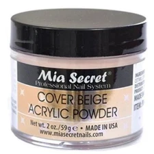 Mia Secret Acrylic Nail Powder Cover Beige 2 oz - USA