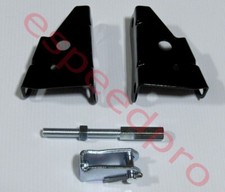 Gm A-body Black Brake Booster Bracket Kit Rod Clevis Chevy Pontiac Buick Olds Gm A-body Black Brake Booster Bracket Kit Rod Clevis Chevy Pontiac Buick Olds