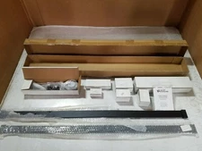 SDH-0066-21-BK Smart Standard Black Barn Door Hardware Kit