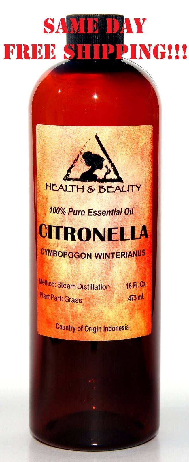 CITRONELLA ESSENTIAL OIL ORGANIC Online limited product NATURAL AROMATHERAPY Max 78% OFF 100% PURE