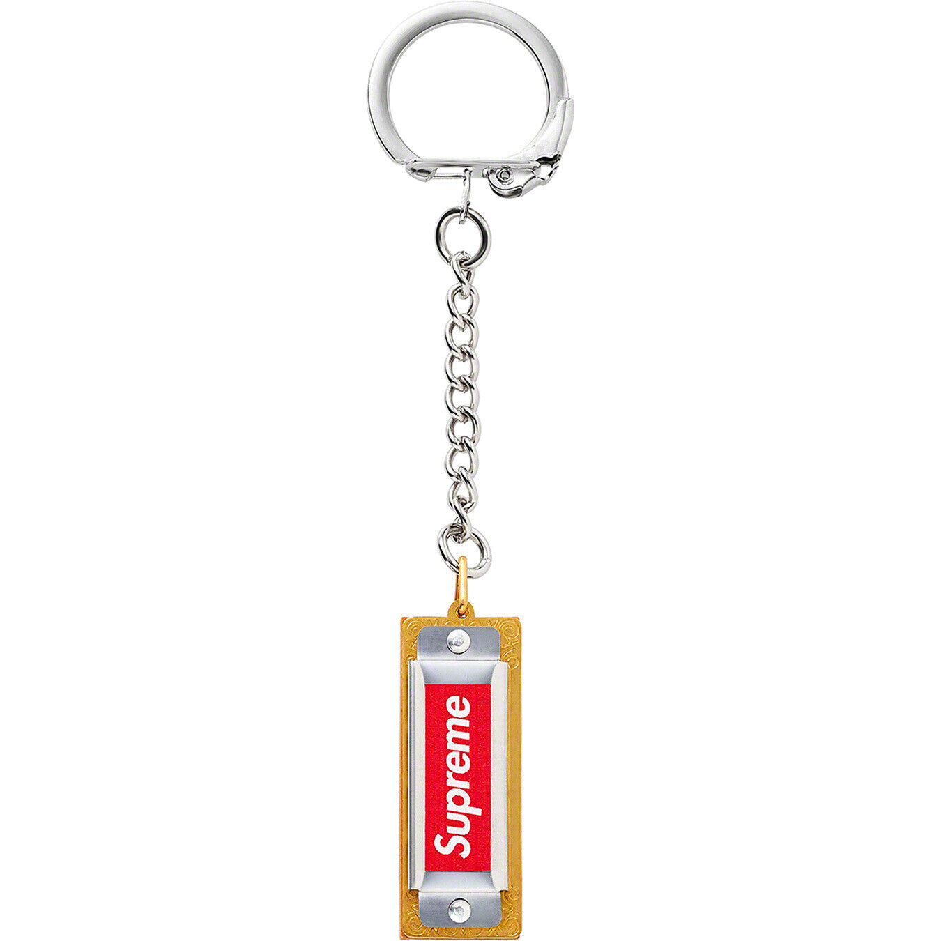 Supreme Hohner Mini Harmonica KeyChain Red  F/W 20