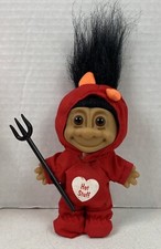 RUSS Troll Doll Valentine 5" DEVIL "Devilishly Loveable" Costume w/Pitch Fork