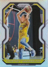 2021 Panini  Silver Prizm WNBA #10 Courtney Vandersloot Chicago Sky