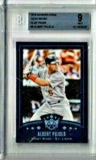 2019 Panini Diamond Kings Albert Pujols '02 DK Retro Blue Frame BGS 9