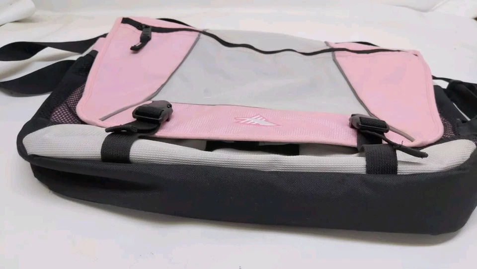 Bolso Mensajero Tanque ALTA SIERRA Rosa/Gris/Negro Foto 4 de 4