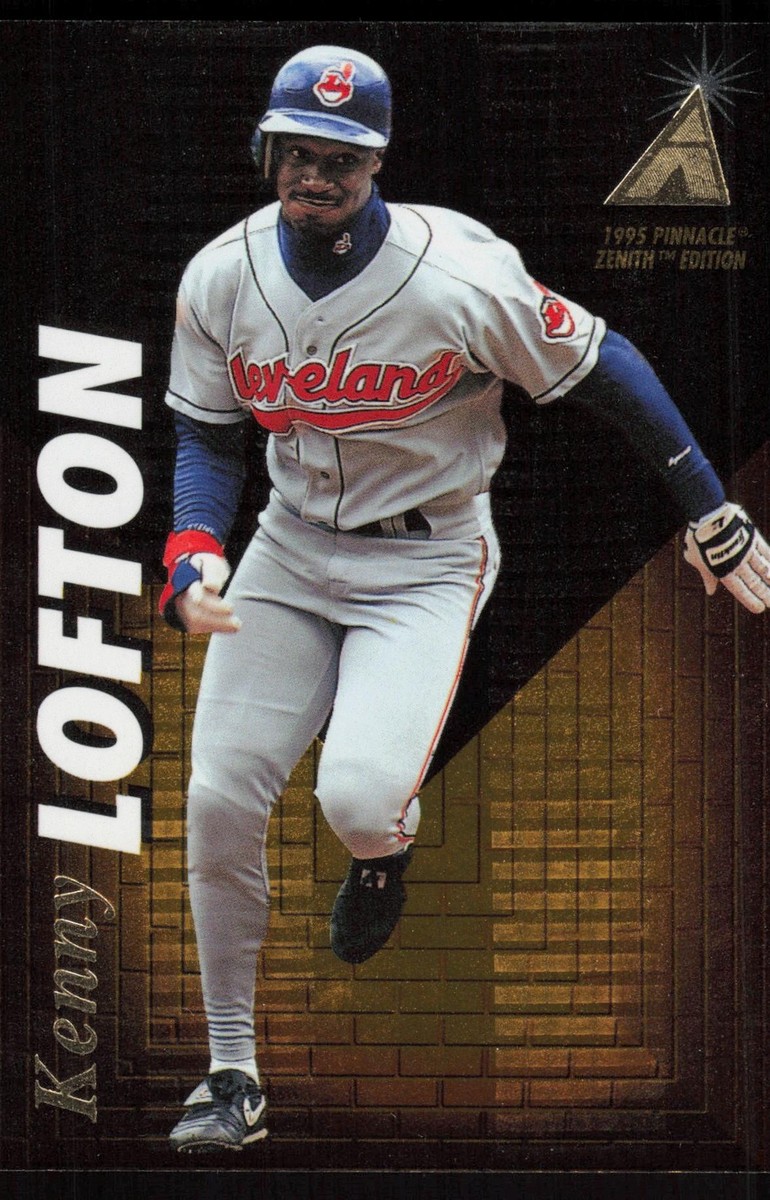 Kenny Lofton Cleveland Indians 1995 Pinnacle Zenith MLB