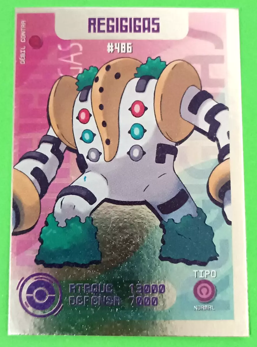 CARD POKEMON EJ VOL. V #26 REGIGIGAS 2020 Sinnoh PERU South America TCG  FOIL