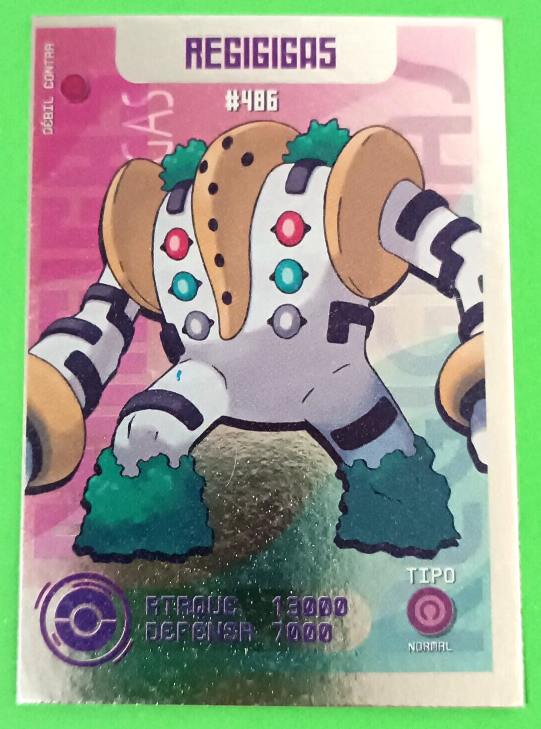 CARD POKEMON EJ VOL. V #26 REGIGIGAS 2020 Sinnoh PERU South