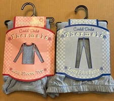 Cuddl Duds Womens Thermal Long sleeved  Top Size M & Long John Pants  Size L