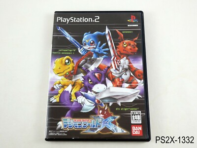 Digimon World X (4 JP) Playstation 2 Japanese Import PS2