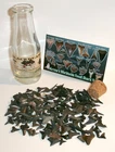 Shark Teeth Pirate Rum Bottle with 150 Sharks Teeth includes Tooth Guide and COA