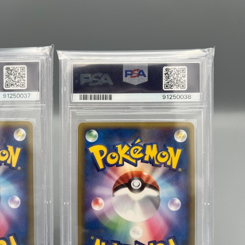 PSA 10 Latias Latios Delta Holon Research Tower 1st ED Set Secuencial 041 042 - Imagen 8 de 16