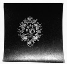 Savon Maya Ala Rosée Orientale Original French Soap Label VGC