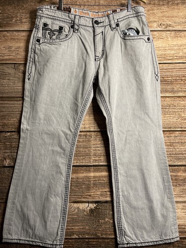 Rock Revival Men's Jeans Dan Boot 38 