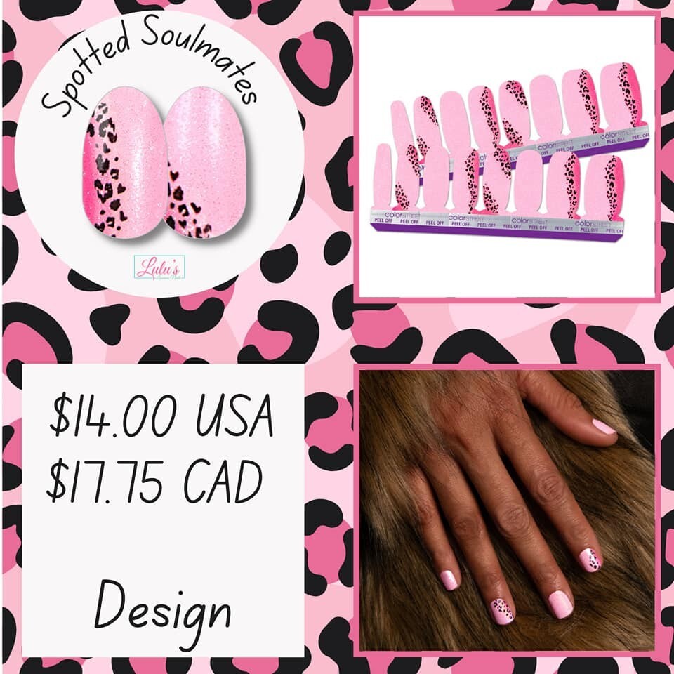 Spotted Soulmate Color Street Nail Polish Strips Buy 3 Get 1 Free VD 23 | eBay spotted-soulmate-color-street-nail-polish-strips-buy-3-get-1-free-vd-23-ebay