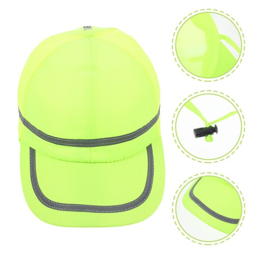 Helmet Work Hat for Men Working Travel Reflective Running Shade Cap