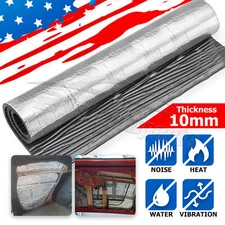 120"x39"Sound Deadener Noise Proof Deadening Mat Car Heat Shield Insulation 10mm