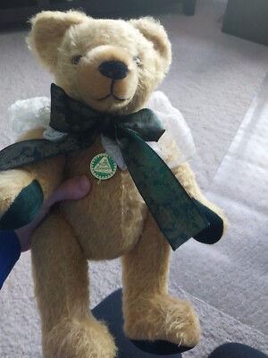 Old German Hermann 15  Teddy Bear Mohair Brown 