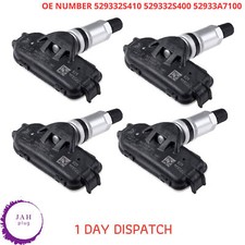 4X TPMS Reifendrucksensor 433MHZ Für Hyundai IX35 Kia Sportage SL 529332S410