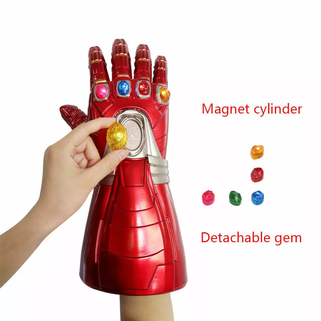 Iron Man LED Gloves Thanos Infinity Gauntlet Avengers Endgame