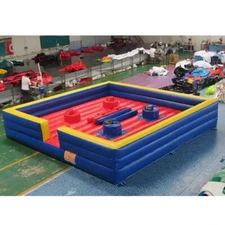 US 4 Person Inflatable Gladiator Fighting Game Inflatable Joust Fighting Arena