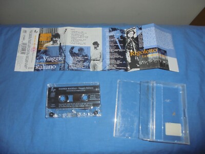 Andrea Bocelli  ''Viaggio Italiano'' MC/CASSETTE RTI ITA 1995