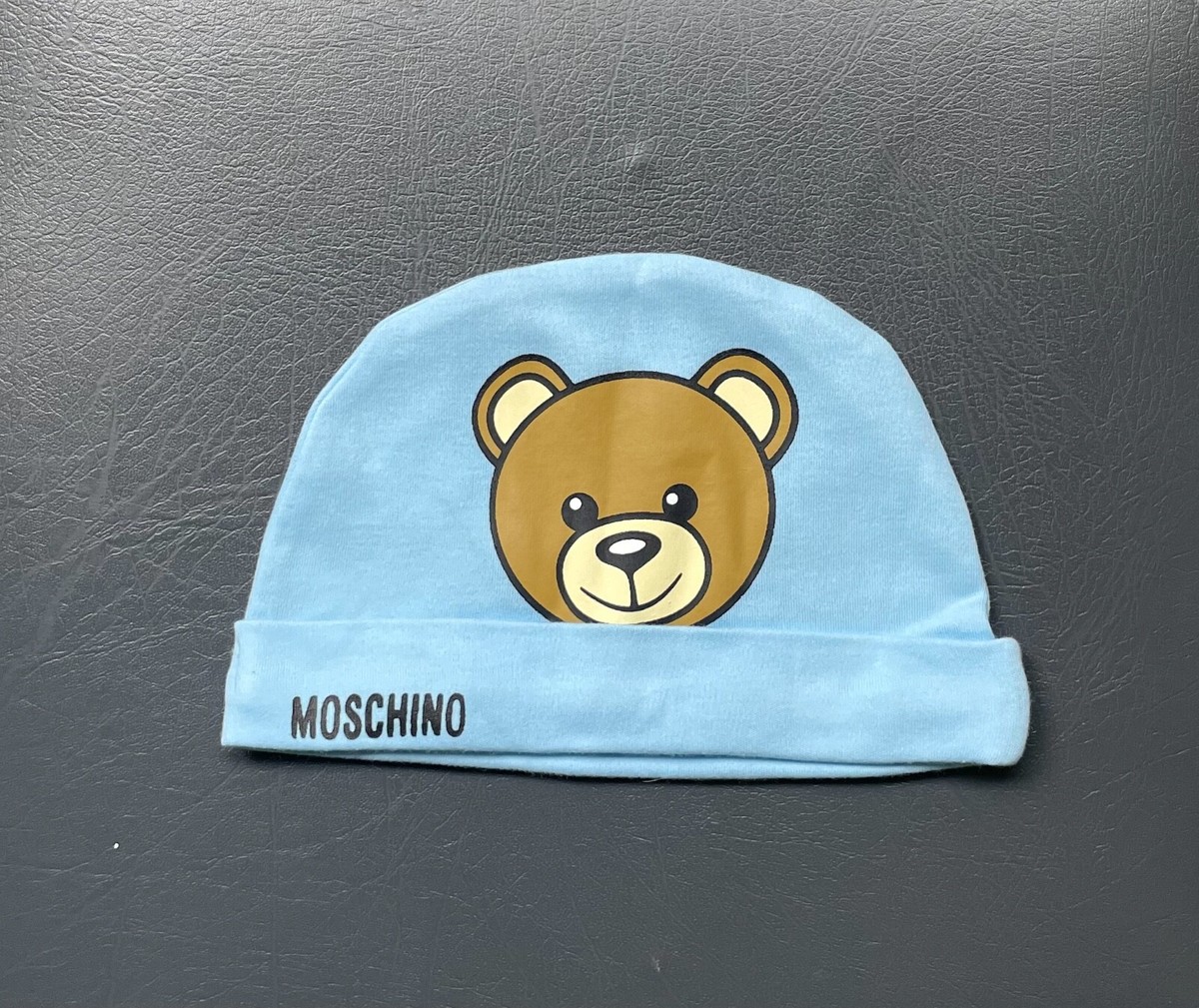 Moschino Baby Felpa Moschino Azzurra SET MOSCHINO NEONATO: TUTINA
